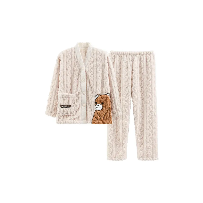 MADALLO Pajama Set Women's White-0