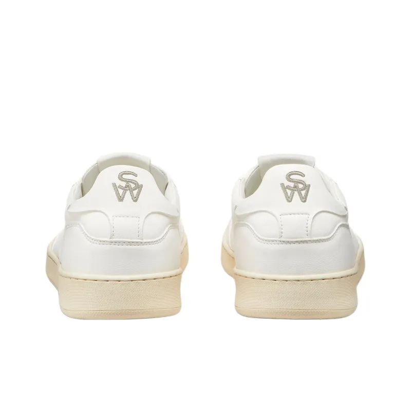 Stuart Weitzman/SW Sw Derby Low-Top Skateboard Shoes Men's White-3
