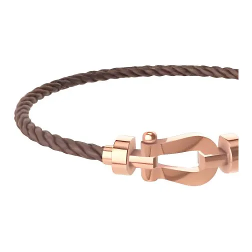 FRED 18K Rose Gold Bracelets Men's Camel-2