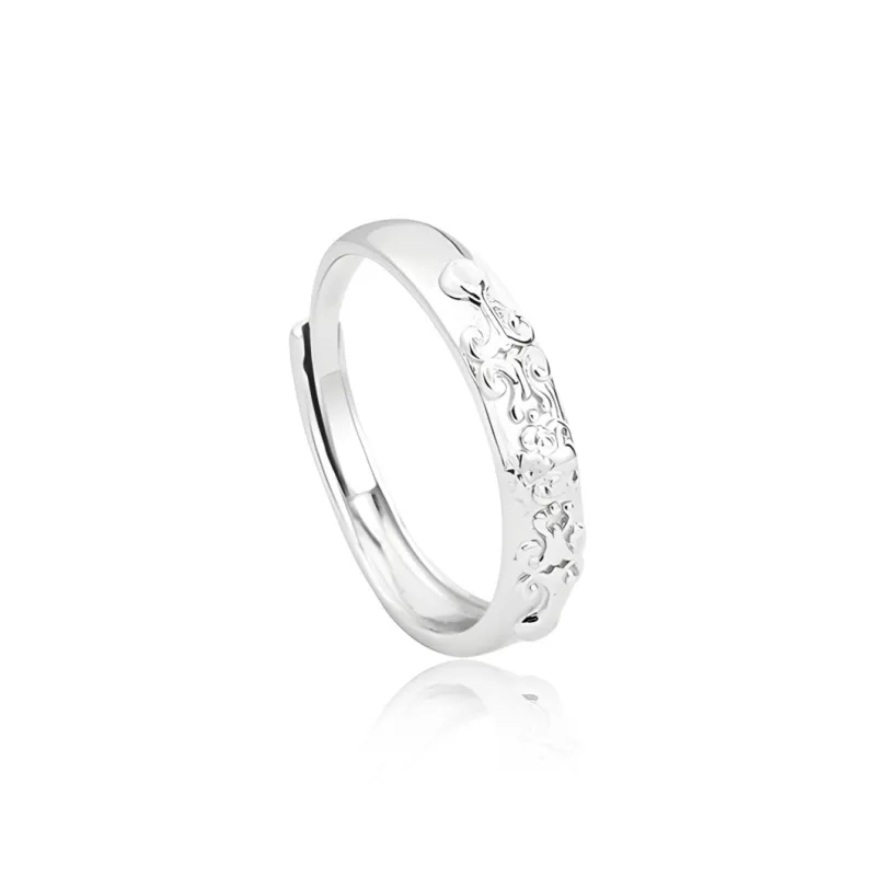 FOREVER MELODY Sterling Silver Rings Unisex-0