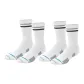 Gray Black Striped Professional Basketball Socks[2 Pack]
