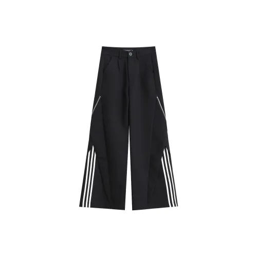 PAINT STAIN Versatile Casual Pants Unisex Classic Black