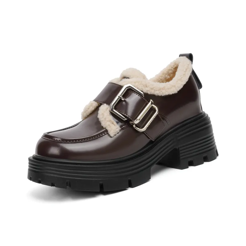 KATHRYN WILSON Loafers Women's Black/Brown-7