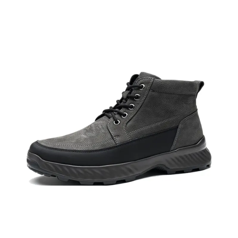SAINT ANGELO Ankle Boots 4.5cm Men's Black Gray Color-0