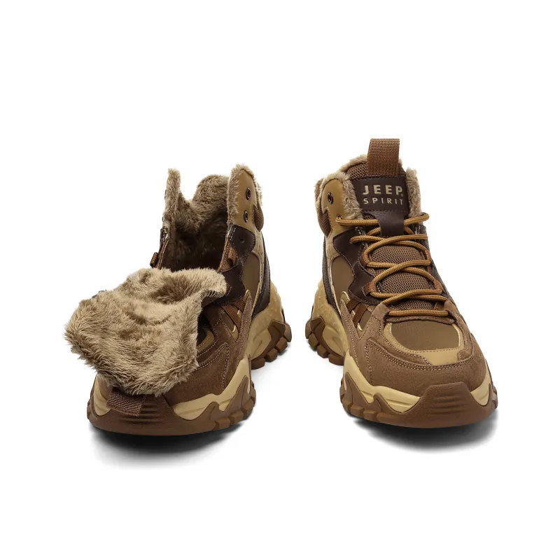 JEEP SPIRIT Snow Boots Men Black-3
