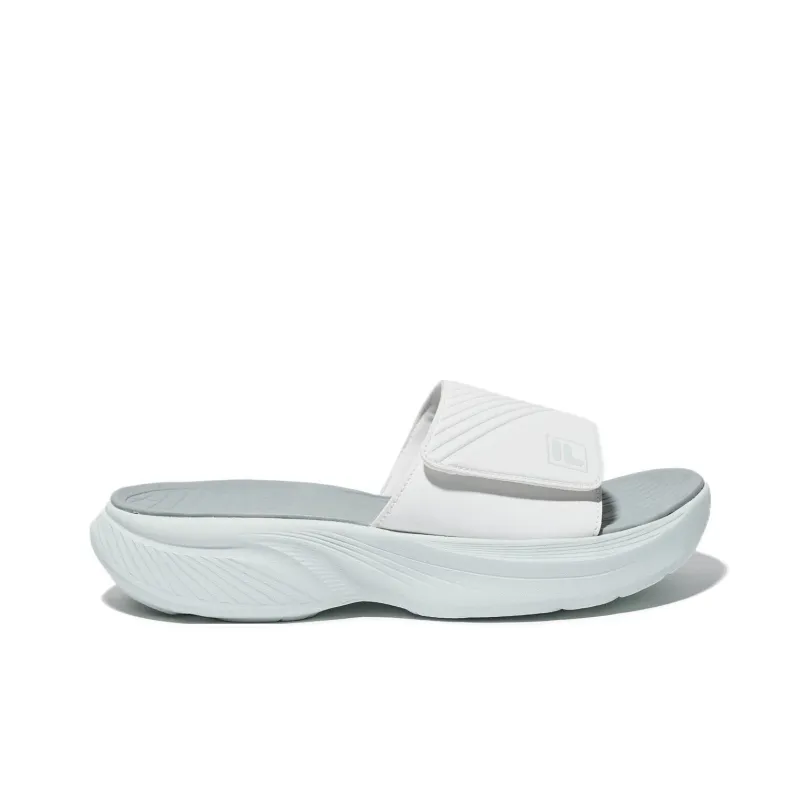 FILA Float Slip Resistant Abrasion Resistant Slide Slippers Unisex White Blue-1
