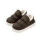Fleece-Lined Thermal Outerwear-Ready-Dark Coffee