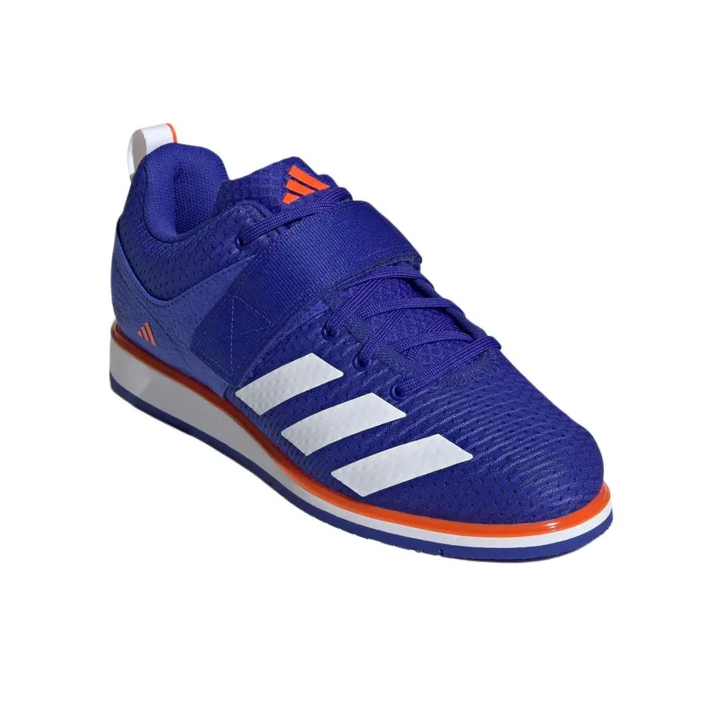Adidas Powerlift 5 Lucid Blue Cloud White Impact Orange-2