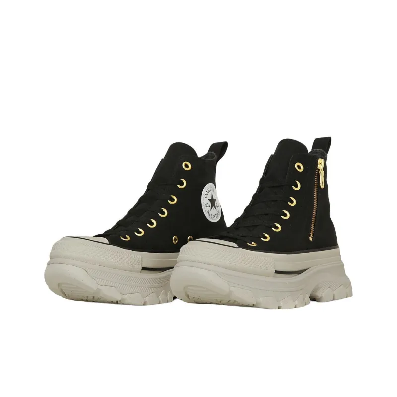 Converse All Star Trekwave Anti Slip Wear Resistant High Top Canvas Shoes Unisex Black-1