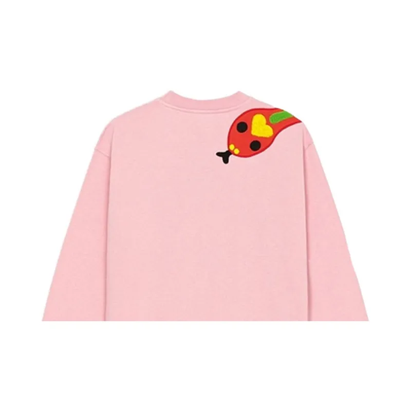 KENZO Motif Embroidered Crewneck Sweatshirt-6