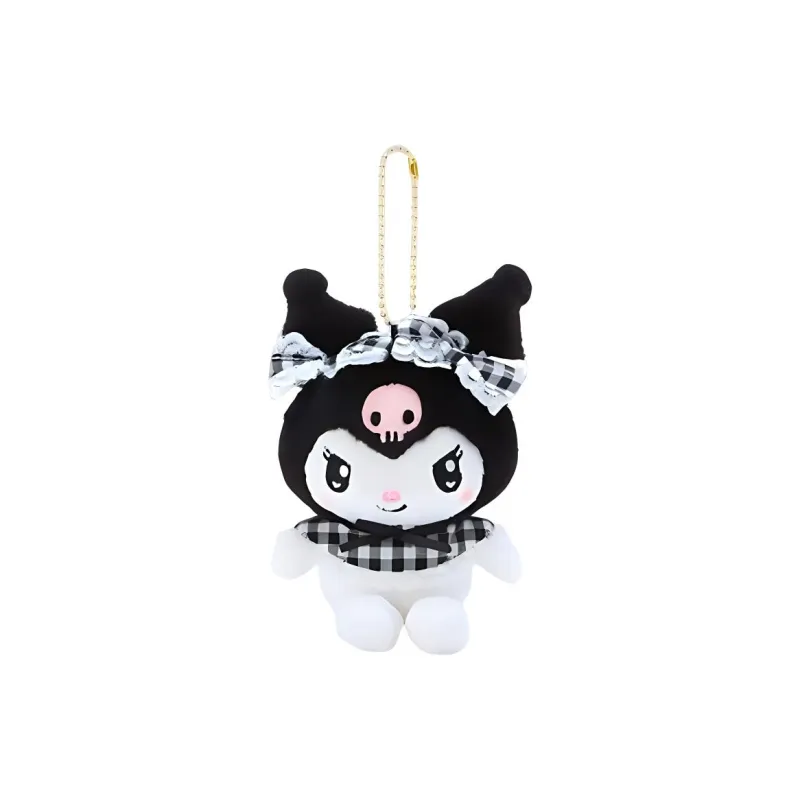 Sanrio Kuromi Dolls Plush Pendant 15cm High-0