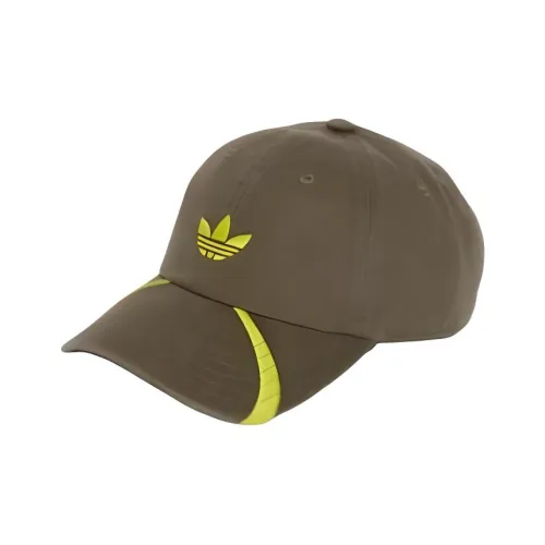 Adidas Cotton Baseball Caps Unisex Green