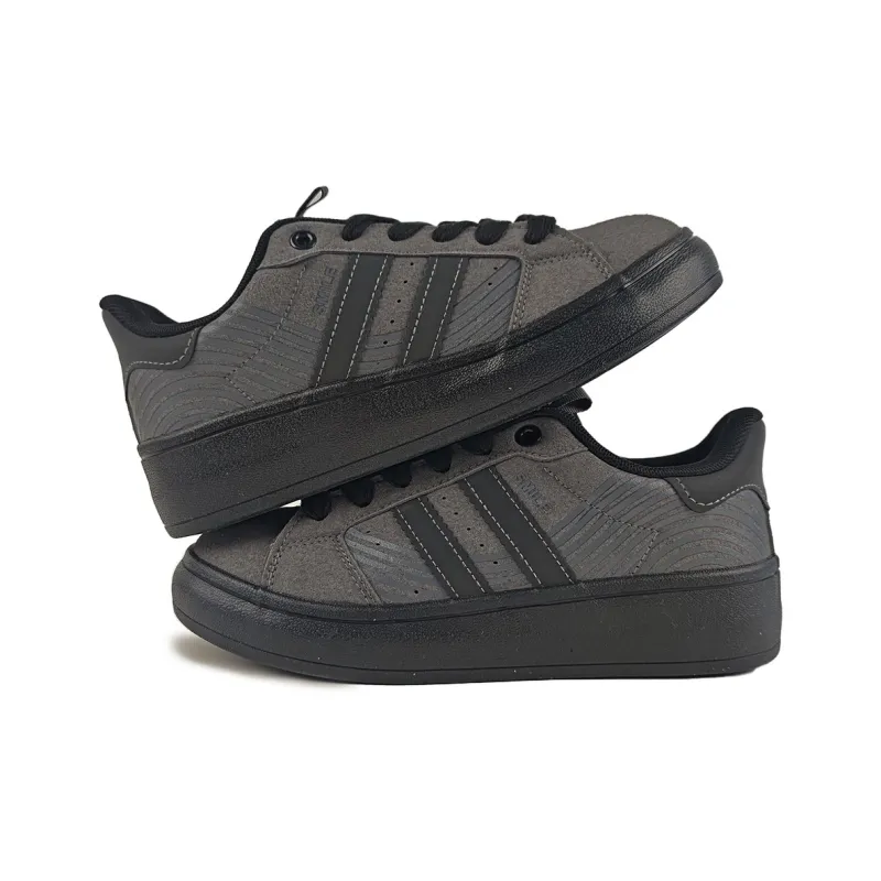 La Chapelle Abrasion Resistant Slip Resistant Skateboard Shoes Women's Black Warrior-4