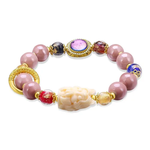 BAYAOQI817 Colored Glaze Bracelets Women's