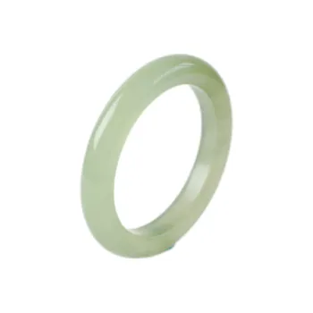 South Asia Natural Serpentine Jade Bangles Unisex