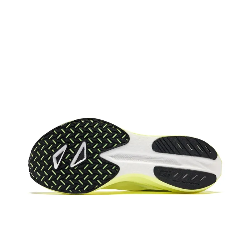 Erke Extreme Wind 2.0 Plus Cushioning Rebound Low Top Casual Running Shoes Men's Yellow-4