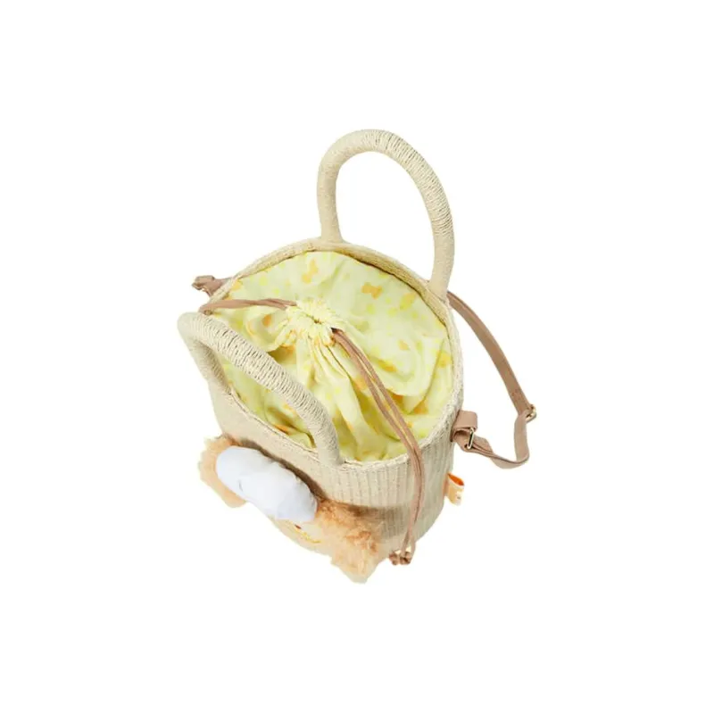 Disney Polyester Bucket Bag, Portable Crossbody Bag, Shoulder Bag Women's Beige-3