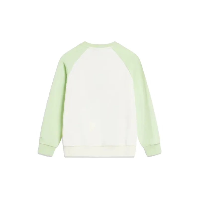 CHANGE SHE Sweatshirt Unisex Beige Apricot & Arctic Blue-4