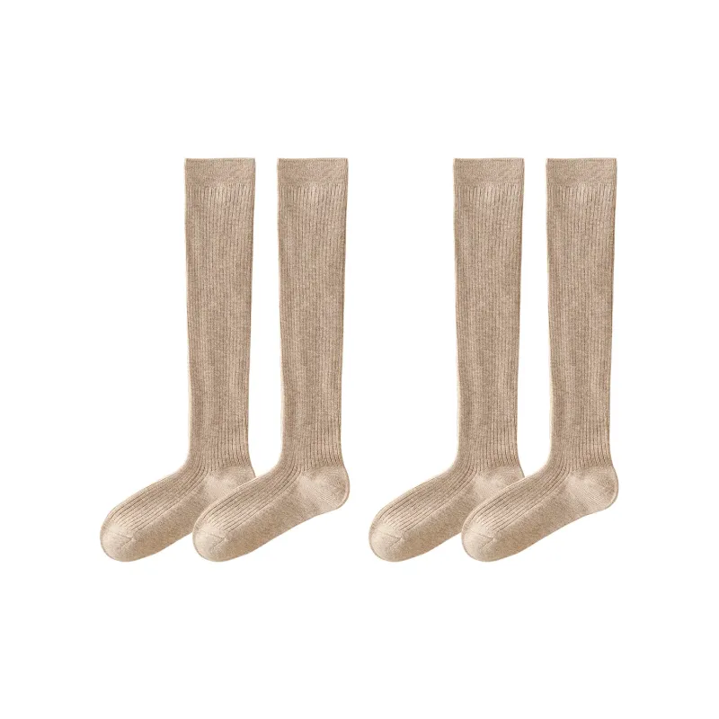 AOKANG Knee High Socks Women's Combo Set-29