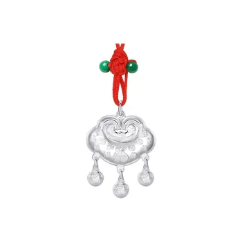 MIAOYINGE 999 Fine Silver Necklaces Kids'