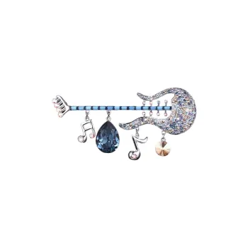 Lan Ying Austrian Crystal Brooches Women's
