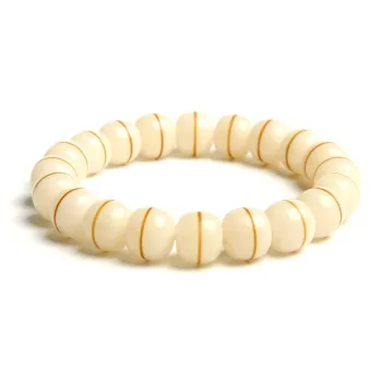 LINKY Laboratory White Jade Bodhi Bracelets Unisex