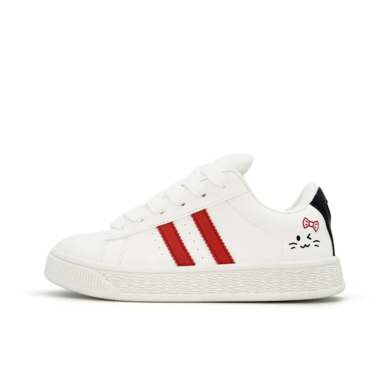 XIANGSU Anti-Slip Wear-Resistant Low-Top Skateboard Shoes Women's White Box Included-21
