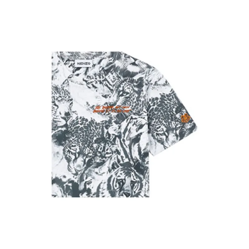 KENZO X Wwf Skate T-Shirt 'Black/White' From The Closet Of Lexie Liu-4
