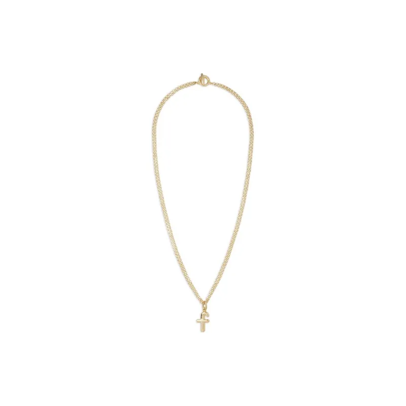 Roxanne Assoulin The Puffy Initial Necklace-1