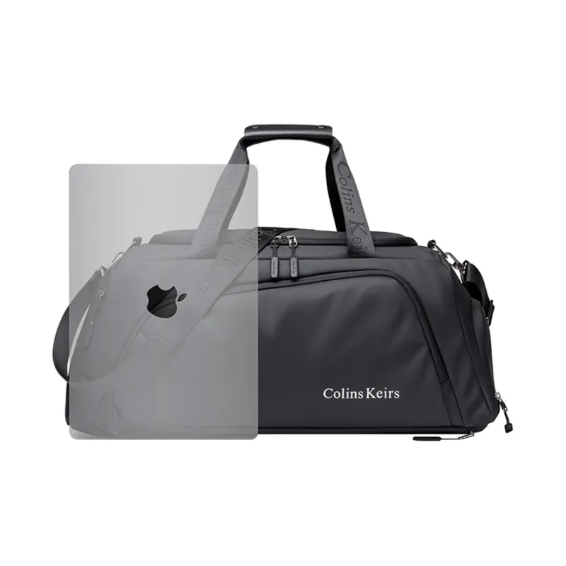 COLINS KEIRS Oxford Travel Bag Multifunctional Backpack 40L Unisex Black-3