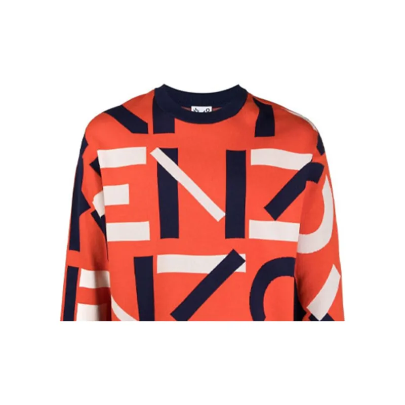 KENZO Sweaters Men Orange-4