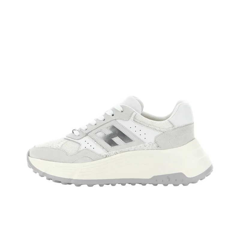 HOGAN Panelled Lace Up Sneakers Women's-0
