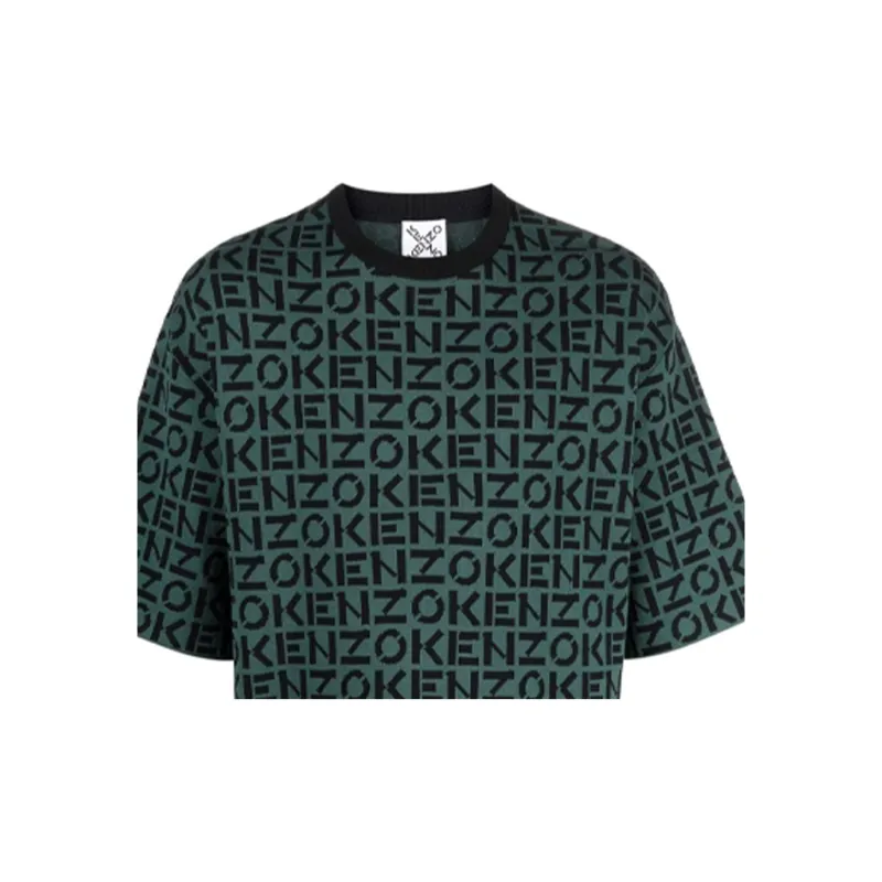KENZO T Shirts Men Green-4