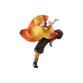 Aniple Zenitsu Agatsuma Conofig Demon Slayer  Kimetsu No Yaiba Scale Figures 12cm