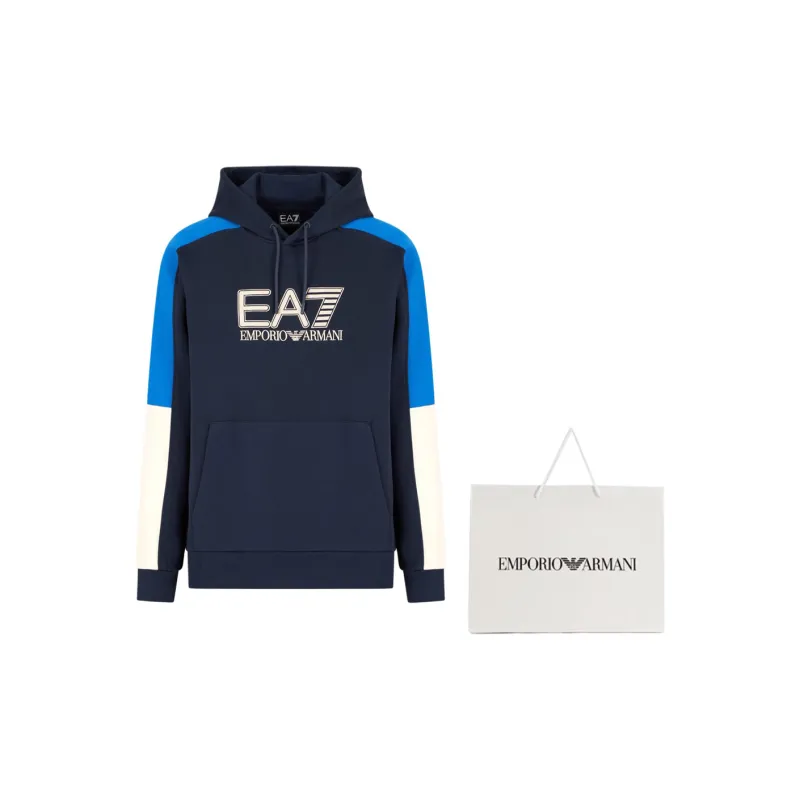 EMPORIO ARMANI EA7 Sweatshirt Men's Navy-1