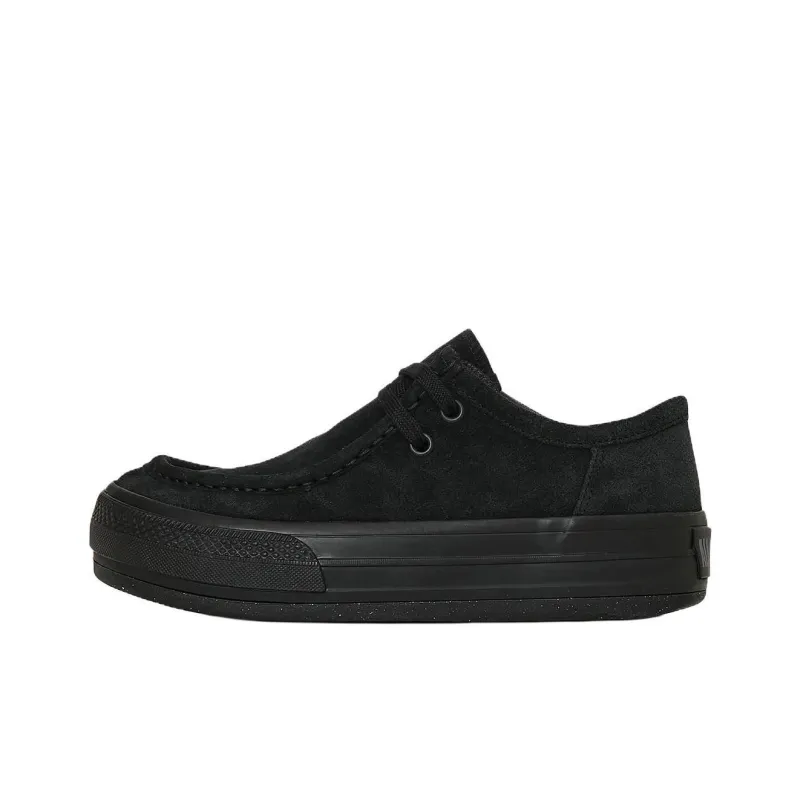 Converse All Star Anti Slip Wear Resistant Low Top Casual Shoes Unisex Black-0