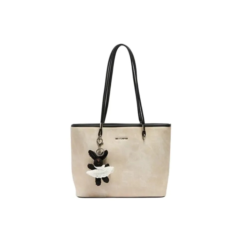 Three Blessings PU Tote Bag, Shopping Bag, Shoulder Bag Medium Size Women's Multicolor-0