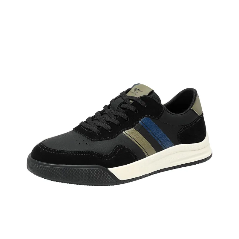 SEPTWOLVES Low Top Trendy Color Blocking Commute Minimalist Style Men's Skateboard Shoes HD-6