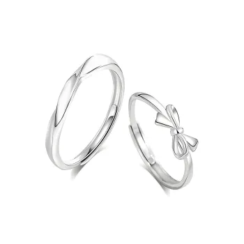 LUCA Sterling Silver Rings Unisex Anniversary