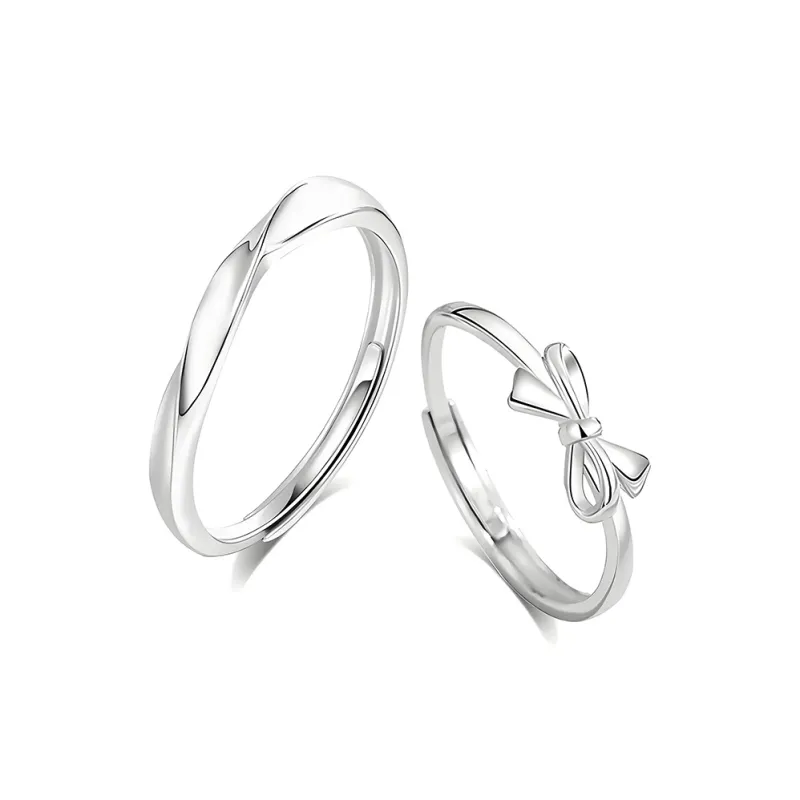 LUCA Sterling Silver Rings Unisex Anniversary-0