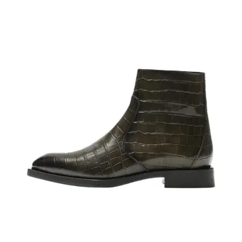 ZARA Ankle Boots Men Green