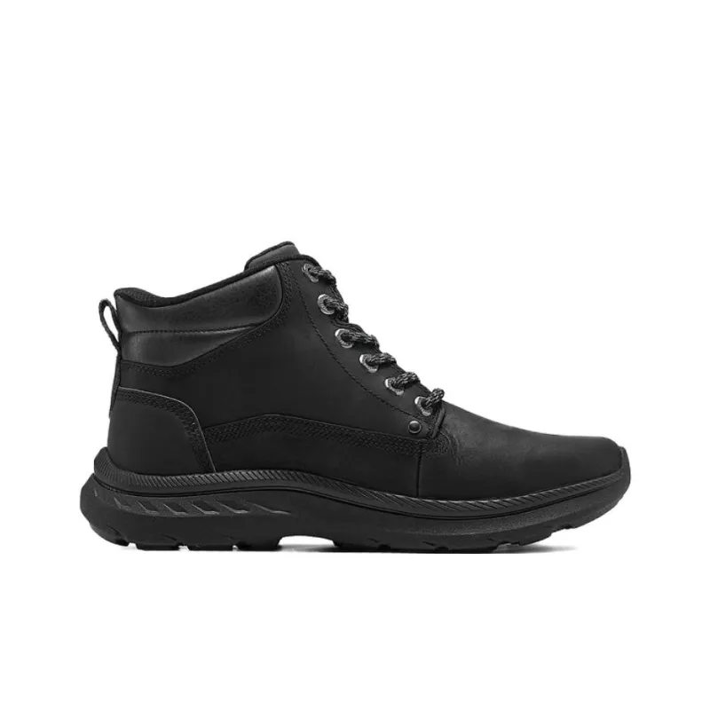 Skechers SKECHERS MENS USA Anti Slip Wear Resistant High Top Casual Shoes Men's Black-1