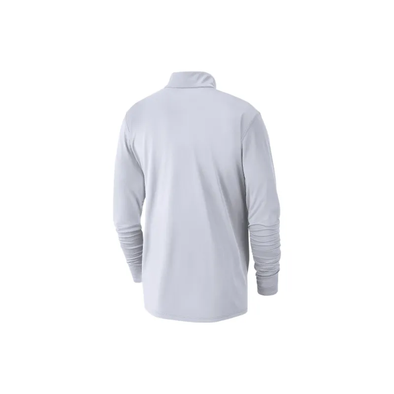 Nike Philadelphia 76ers City Edition Men's Nike Dri FIT Nba 1/2 Zip Long Sleeve Top-1