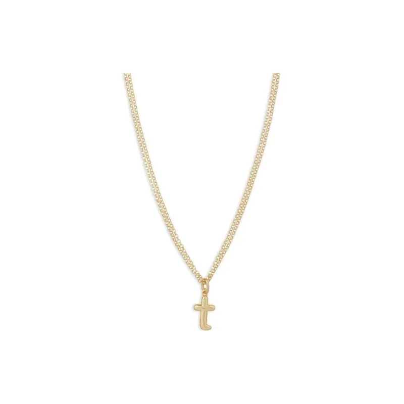 Roxanne Assoulin The Puffy Initial Necklace-0