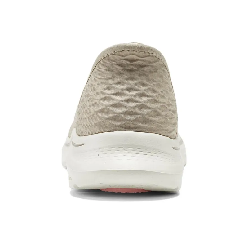 Skechers WOMEN'S GO WALK Slip Resistant Breathable Low Top Casual Shoes Women's Taupe-4