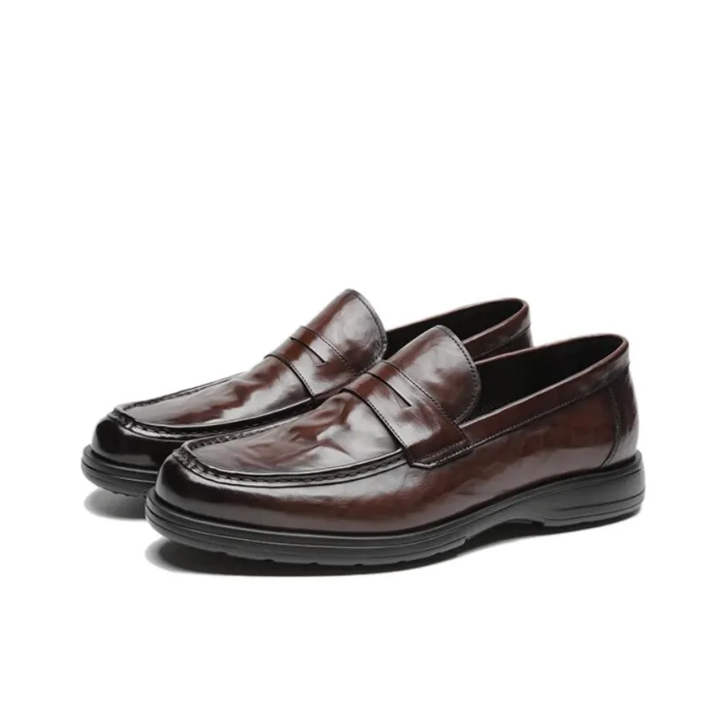 SAINT ANGELO Loafers Men Black/Brown-4