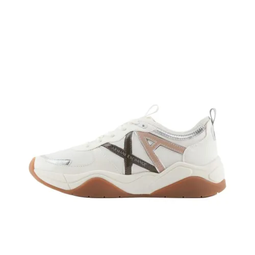 ARMANI EXCHANGEAE Chunky Low Top Casual Shoes Women's Beige