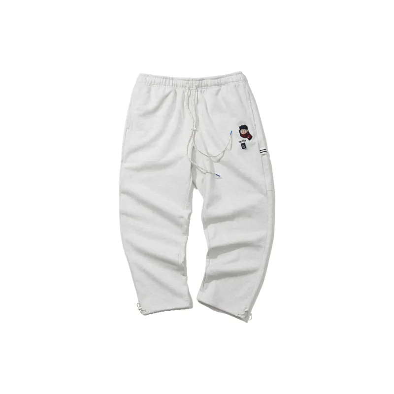 Nautica White Sail Knitted Fabric Pants Unisex-0