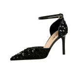 Black[Heel Height 9cm]