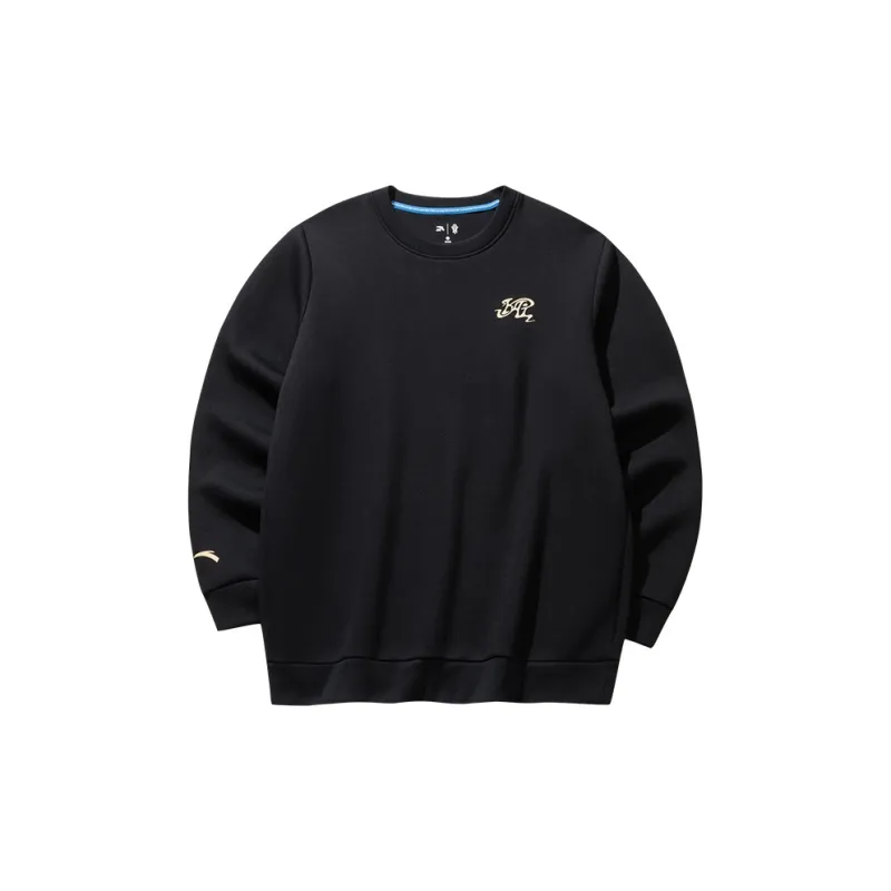 Anta Basketball Collection Sweatshirt Unisex Black-1